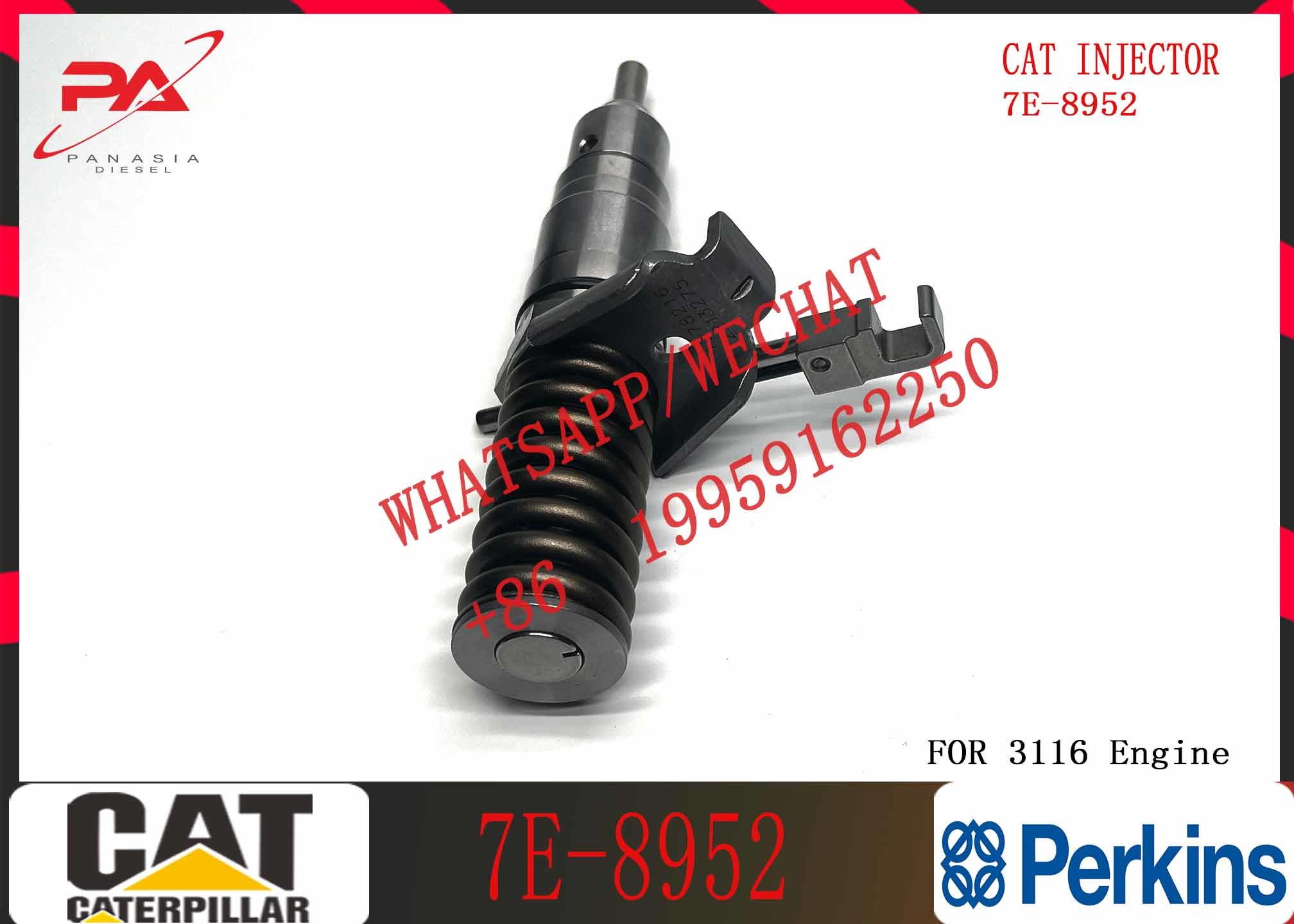Common Rail Injector Assy 127-8222 107-7732 127-8205 127-8207 127-8225 7E-8727 7E-8729 7E-8952