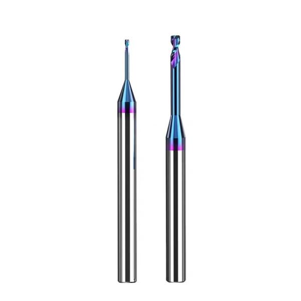 5mm Short Flutes Extra Long End Mills Corner Radius End Mill TiAISiNX Coated