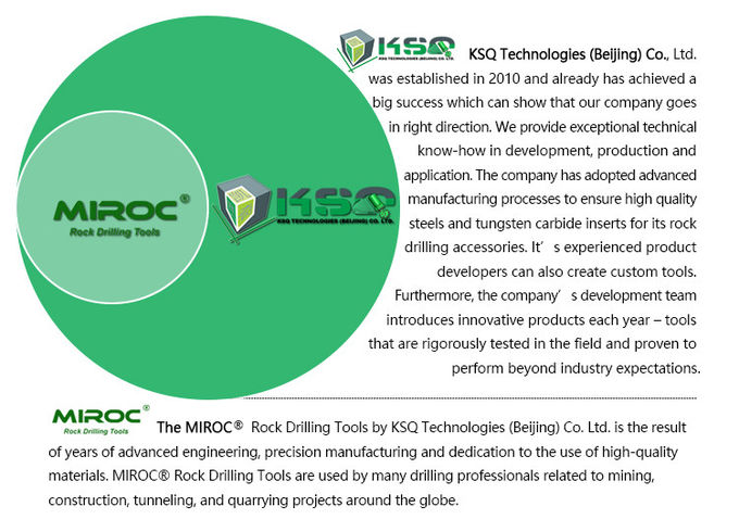 T2 Forging PDC Drill Bit / Rock Drill Bits For Mineral Exploration Industry