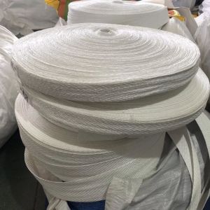 Woven Polypropylene Ton Bag Belt , Lifting Loops PP Webbing FIBC Bag Sling