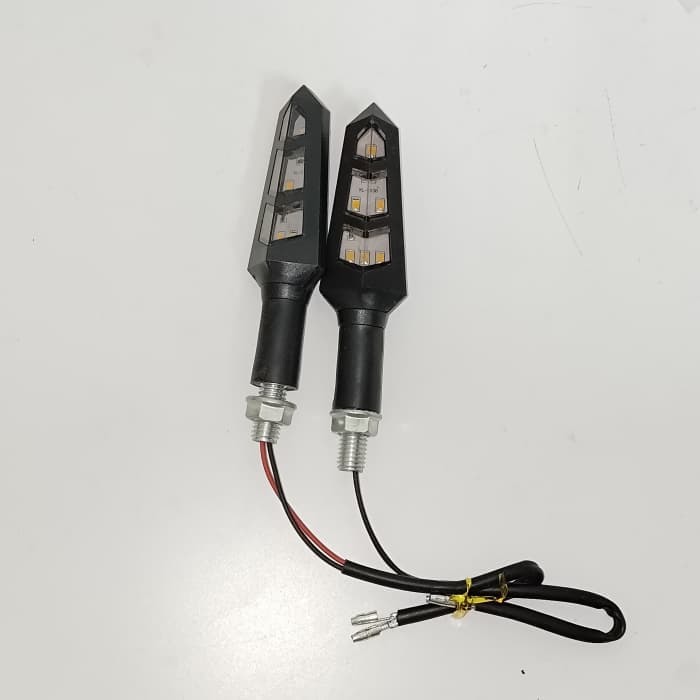 Motorcycle Led Mini Winker Universal With Wires Light Bulb Blinker
