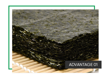 Delicious Sushi NORI Sheets 100 50 Pcs Bag Easy To Tear Desly Authentic Roasted Dry Seaweed And Roasted