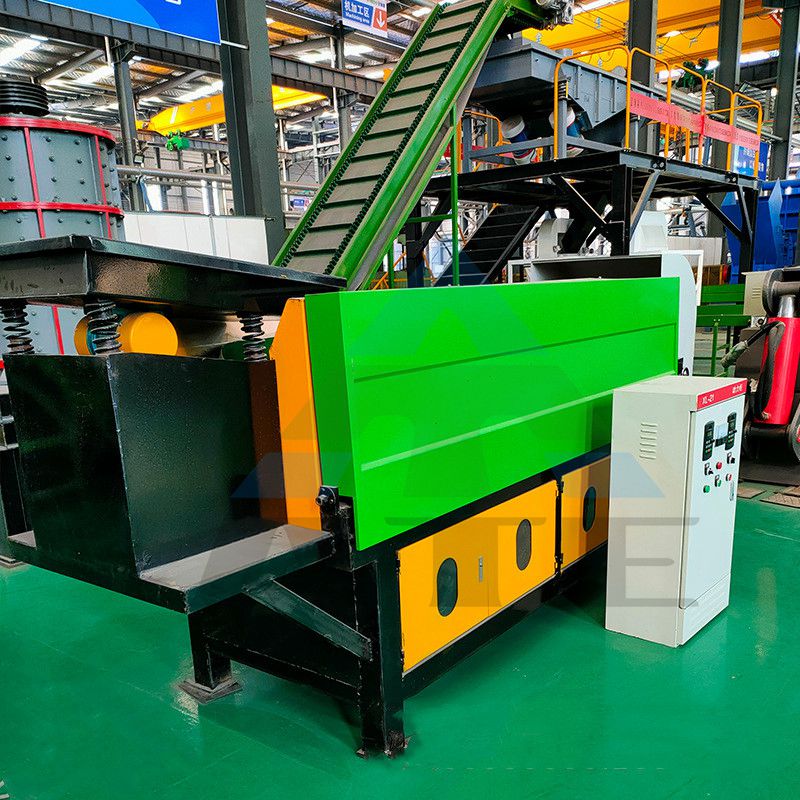 Copper Plastic Glass Sorter Equipment Automatic Strong Magnetic Separator Eddy-current Separator Eddy Current Metal Sorter