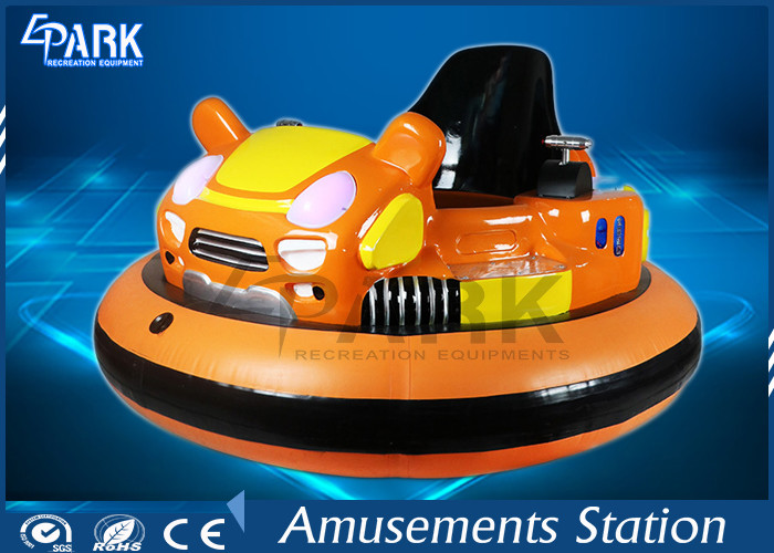 Entertainment Amusement Park Bumper Cars Battery Powered 360 Degree Rotation