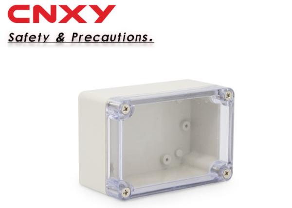 IP65 transparent cover electrical terminal box plastic junction box electric