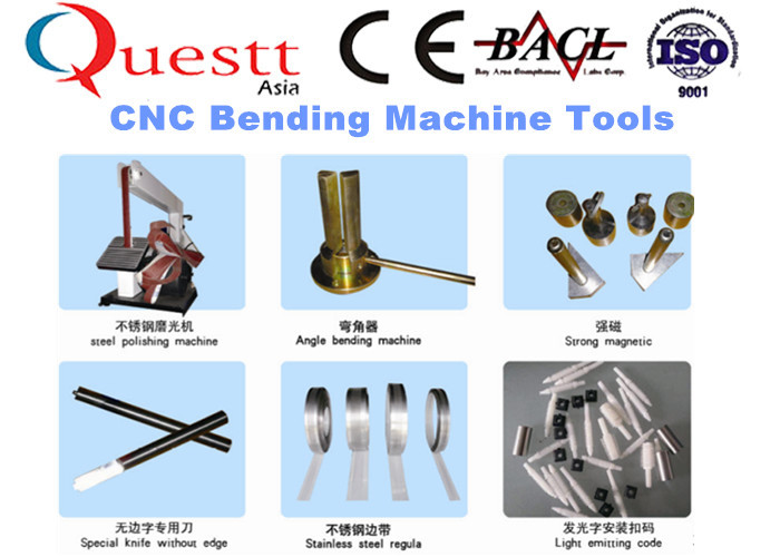 PC Computer Control Channel Letter Bending Machine 0.4 - 1.2mm PC Control For AD Signs