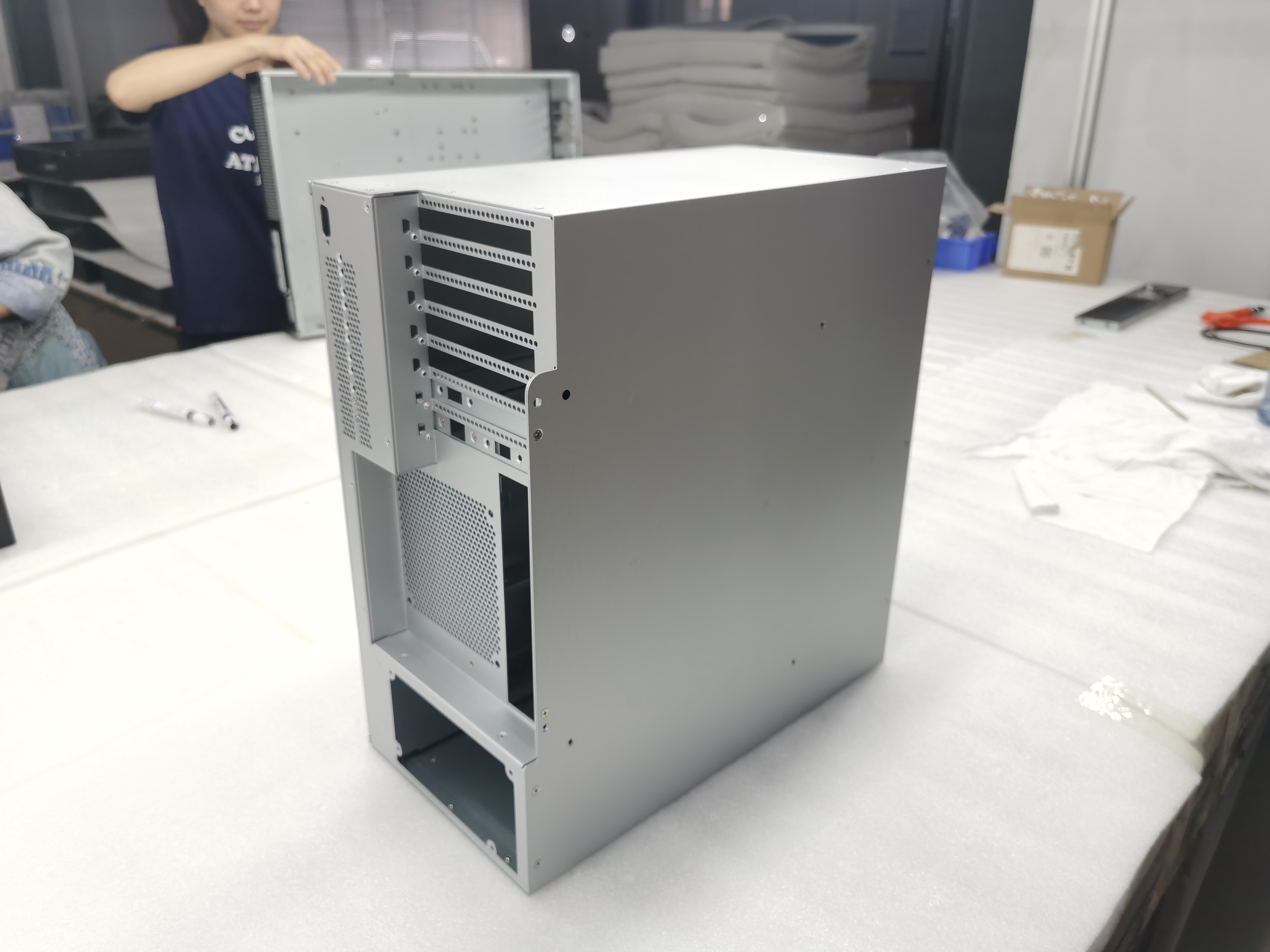 High Quality OEM sheet metal fabrication machining computer case parts OEM laser cutting services