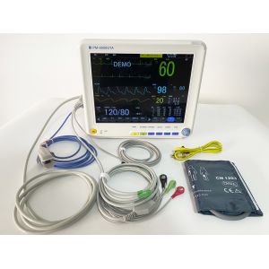 12.1 Inch Portable Multi Parameter Patient Monitor with Trolley Bracket and