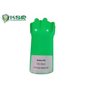 Thread Button Bit T45-76mm Rock Drilling Tools Drill Bit