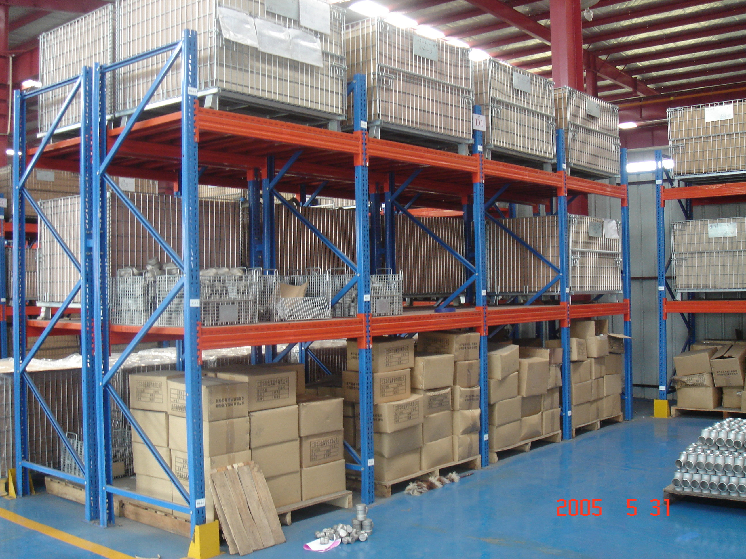 CE Certificated Warehouse Adjustable Storage Selective Pallet Racking System