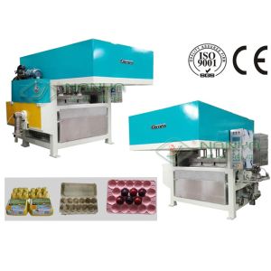  PLC Control Single Layer 120kg/H Egg Carton Machine Manufactures