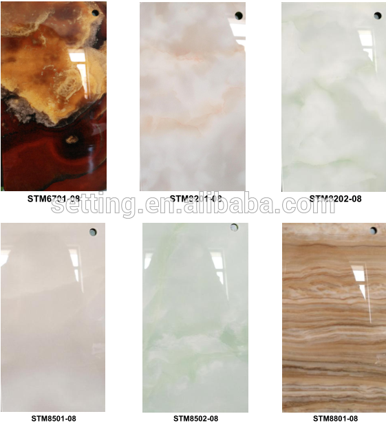 High quality waterproof bathroom wall panels ,Acrylic mdf in 6mm thickness
