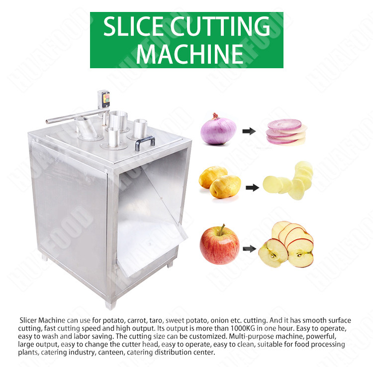 HDF-S01 Multifunction Vegetable Cutting Machine Electric Potato Radish Slicer Machine