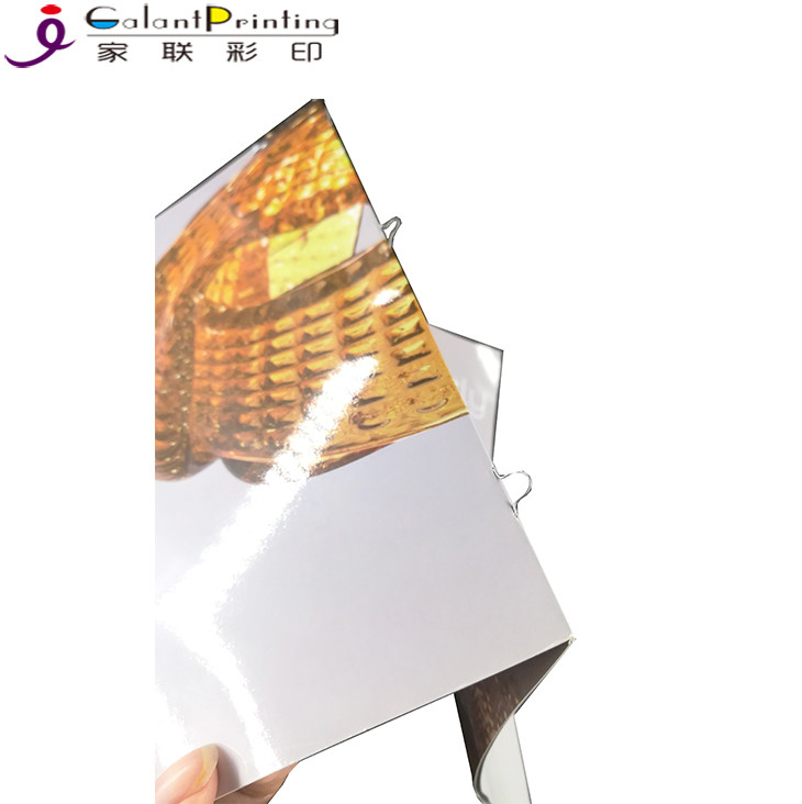 Hardcover Photo Book Magazine Printing Services Spiral Binding Varnishing