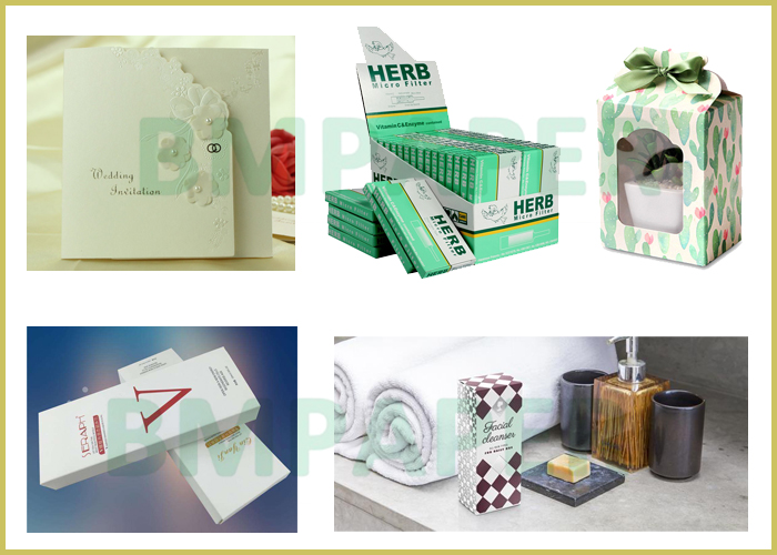 20PT 24PT C1S White Paper For Greeting Card 28 x 40" High Folding Resistant
