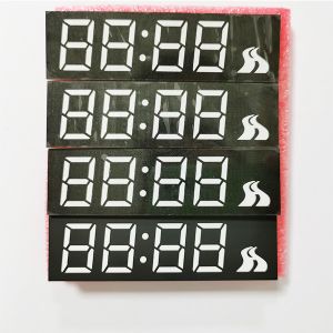 Digital FND Seven Segment Custom LED Displays Common Anode 89*25mm