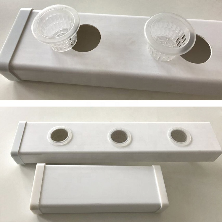 Eco-friendly NFT Vertical PVC Hydroponic Water Pipe for Commercial Hydroponic Farming