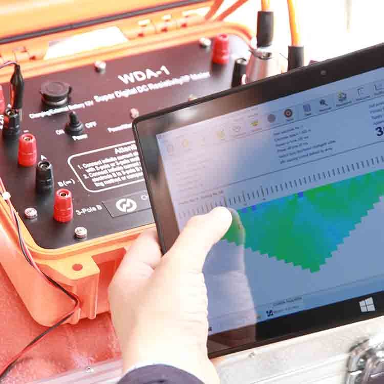 Water / Metal Geophysical Exploration Instrument 1200V 2D 3D OEM