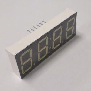 4 Digit 7 Segment LED Clock Display Common anode White 14.2mm for Digital Timer
