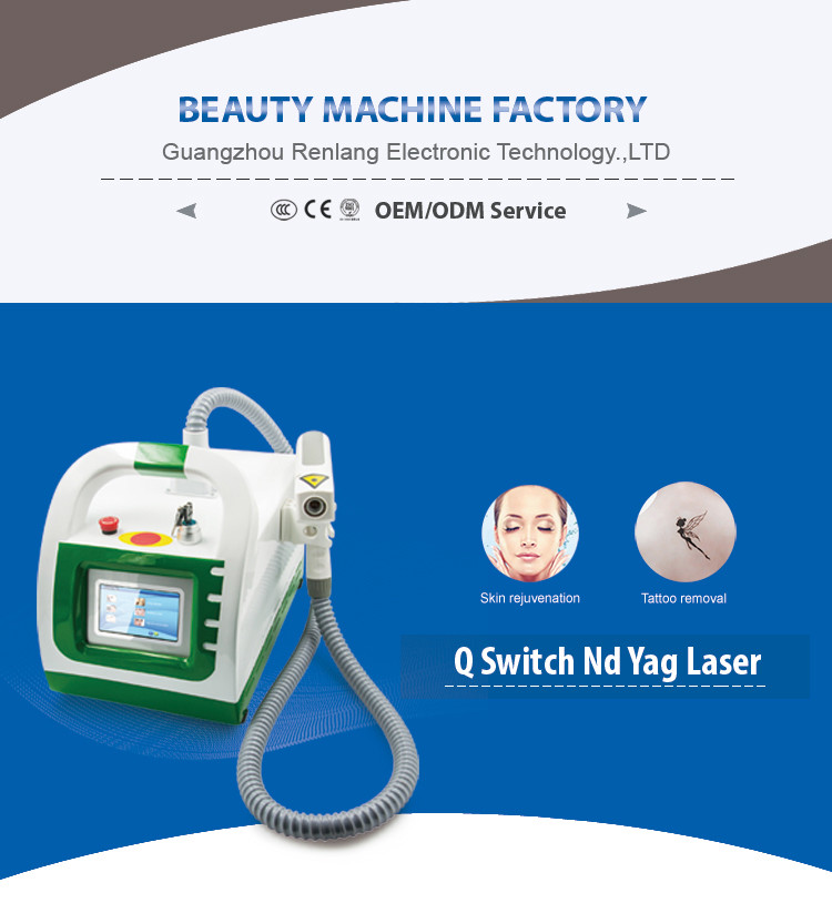 Carbon ND YAG Laser Machine Facial Peel With 4.3 inch TFT Touch Screen