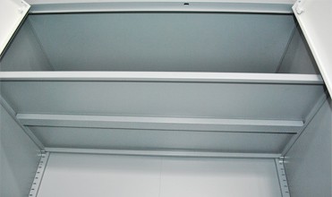 Glass Door 0.160 CBM 45kgs Capacity Metal Filing Cupboard