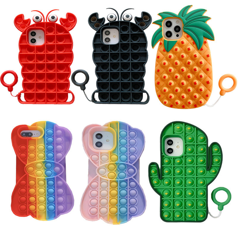Food Grade Material Custom Made Silicone Phone Case For Mobile Phone OEM ODM