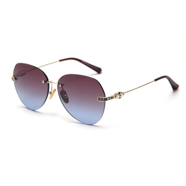 Quality Captain Fashion Cool 141mm Metal Frame Polarized Sunglasses Big Metal Frame Glasses for sale