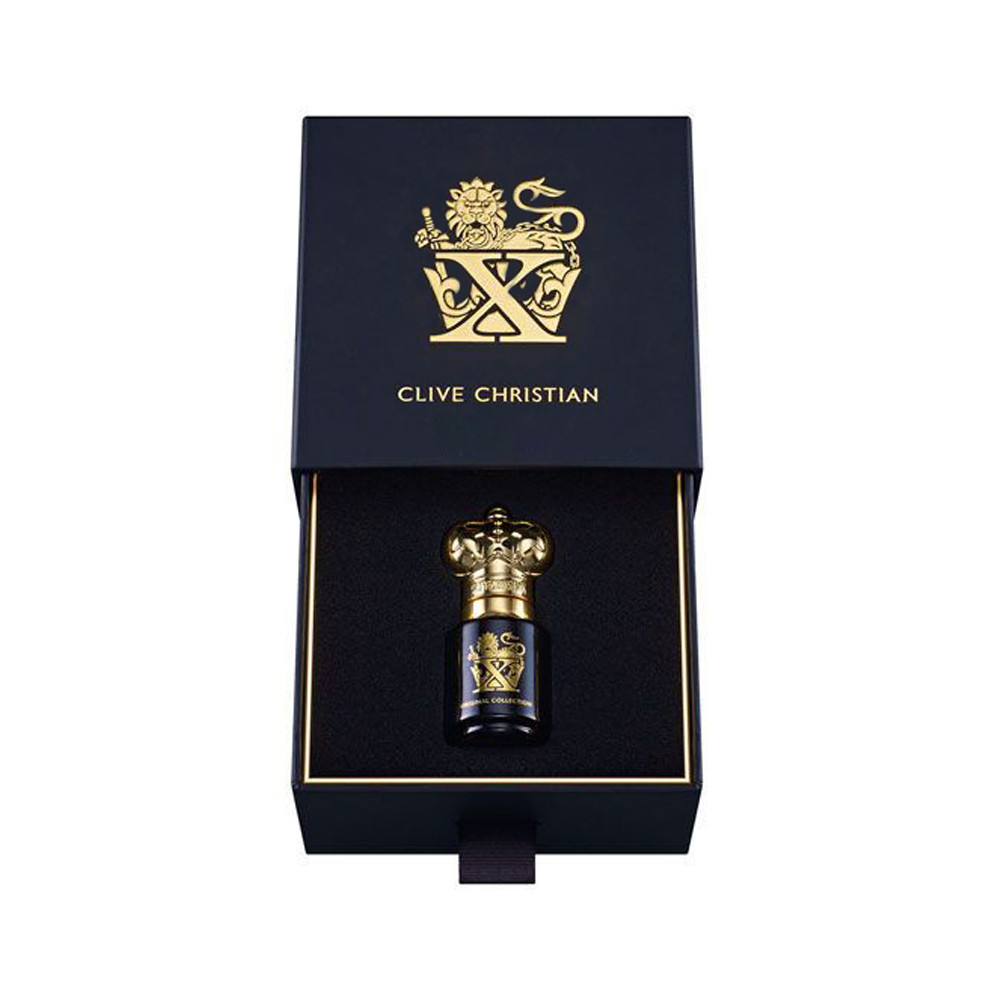 Foil Stamping Gift Perfume Packaging Box With Ribbon Handle
