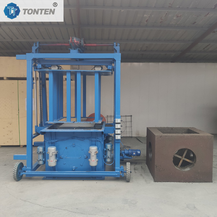 China Small Manual Concrete Cement Block Brick Making Machine For Sale