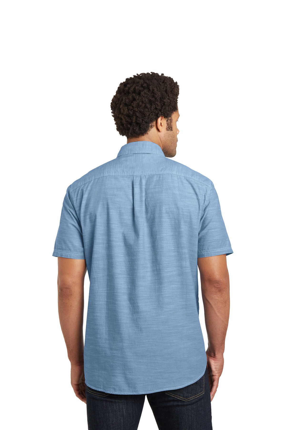 2019 New Product Men's Shirt Button Short Sleeve