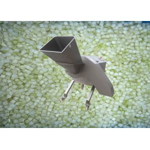 Automatic Onion Fruit Dicing Machine For Potato Cabbage Taro Capacity 1000 Kg/H
