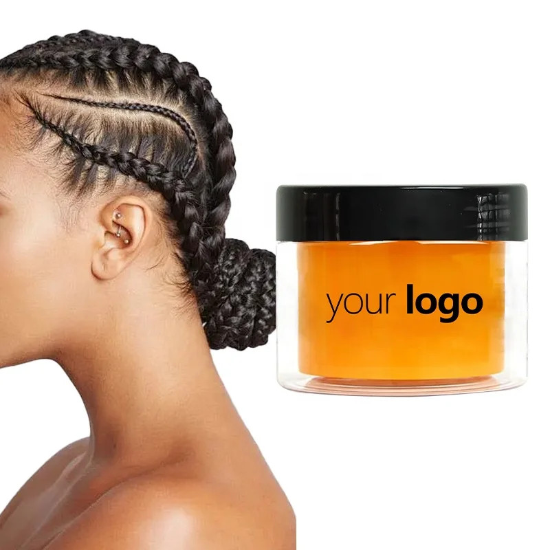 Edge Control Customized Strong Hold Pomade Styling Braid Gel Private Label Vendor Edge Control Gel Extra Hold