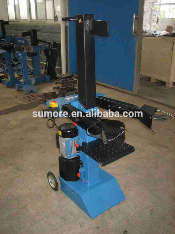cheap 10 ton vertical hydraulic electric log splitter with CE GS TUV