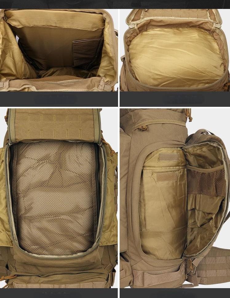 Outdoor Camping Travel Tactical Molle Rucksack Multifunctional 90L