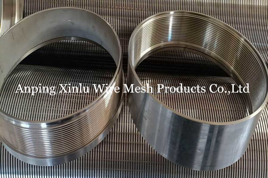 12" Gap 1mm x L 3m V Wire Wrap Johnson Sand Screen Pipe For Groundwater