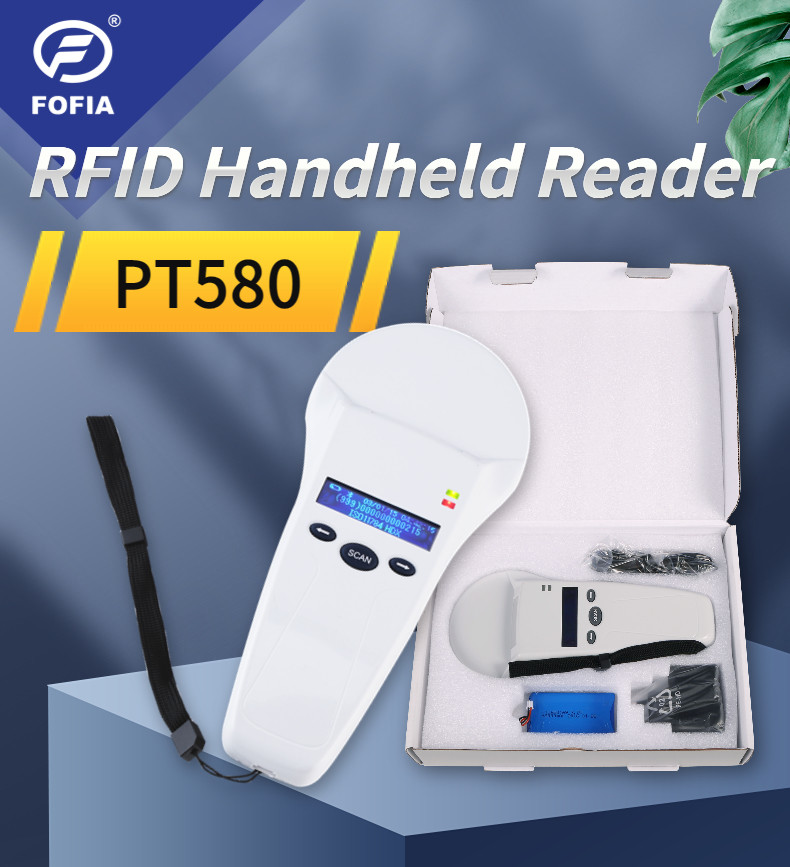 134.2 Khz RFID Microchip Animal Scanner For Livestock / Pet Identification