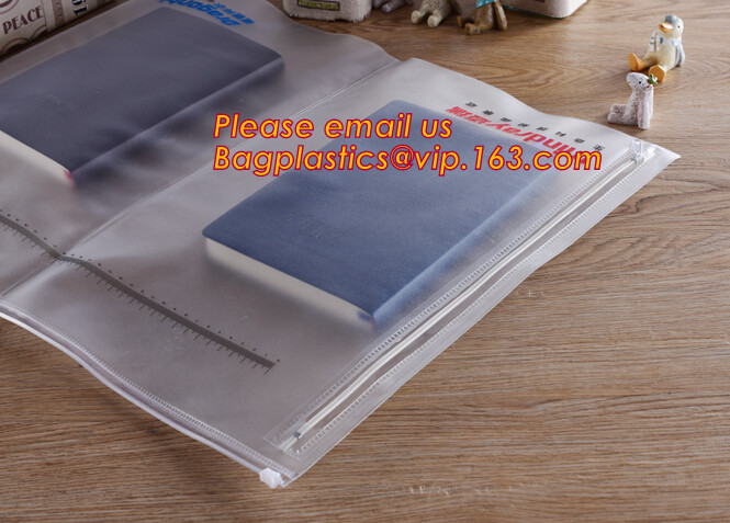pvc Zip lockkk document file bag,Three-dimensional PVC Document Bag File Zipper Bag with Front Label Pocket bagplastics pac