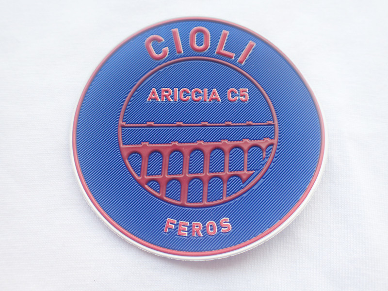 Custom Silk Screen Printing Heat Transfer 3D Logo Embossed TPU Patches