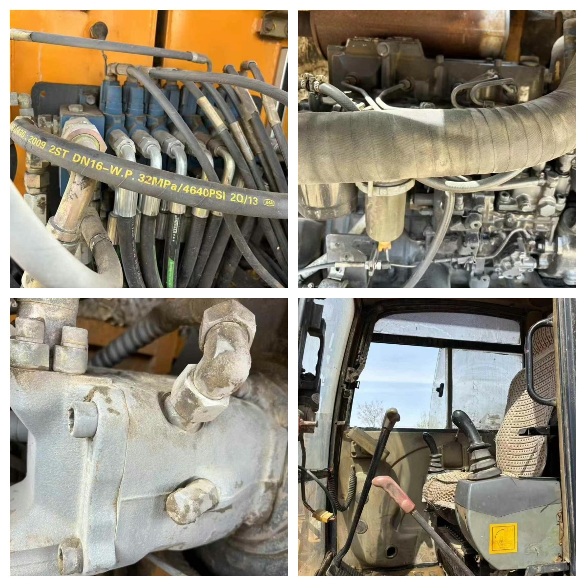 Used Lovol 65E Mini Excavator 6.5Ton Capacity Low Hours Full Service Construction Landscaping Utility
