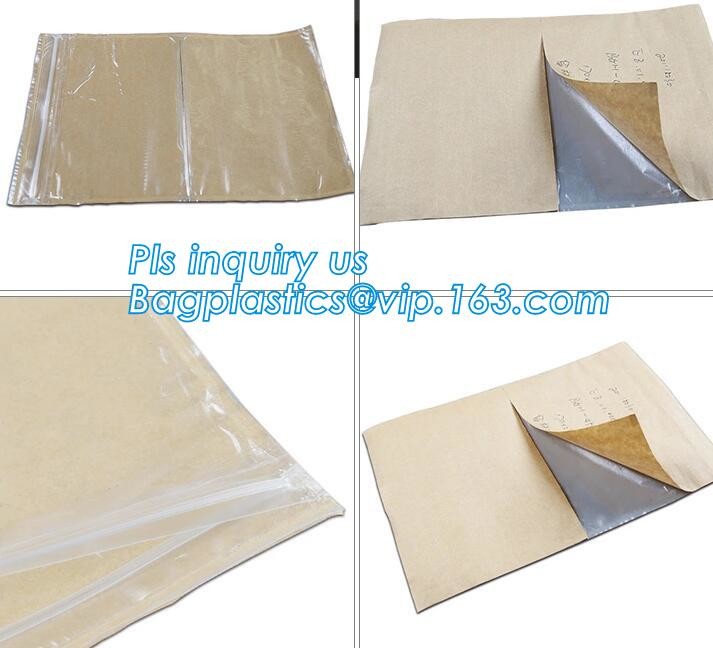 PP film 178*140mm invoice enclosed packing list envelopes, DHL Shipping pockets for waybill, A4 size plastic packing lis