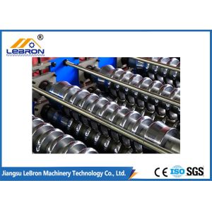 Fully Automatic 7.5Kw Corrugated Sheet Roll Forming Machine Steel Panel