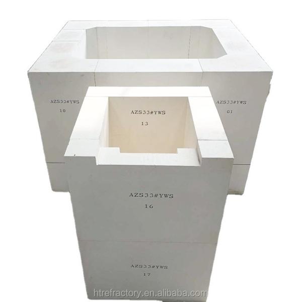 Quality Raw Crystal Block Glass Blocks for Customized Size Bricks Pizza Oven by Outdoor for sale
