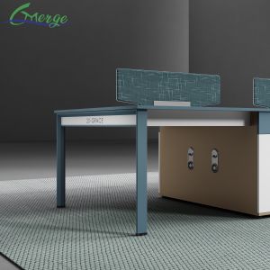 Create a Productive Home Office with Open Space Office Workstation and 2 Drawers