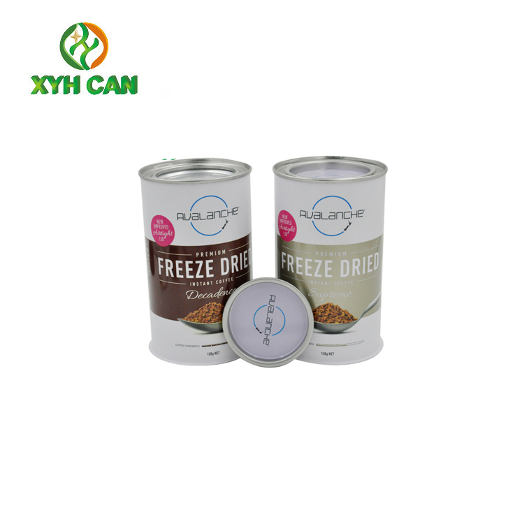 Printed Large Empty Cookie Tins Packaging Food Tin Can Box Customized Shape