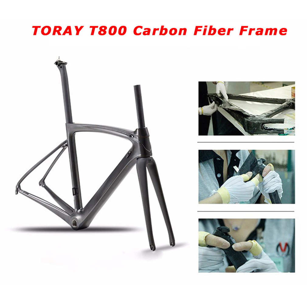 Black Green Carbon Fiber Racing Bike , 8.5kg Shimano Ultegra Bike 22 Speed