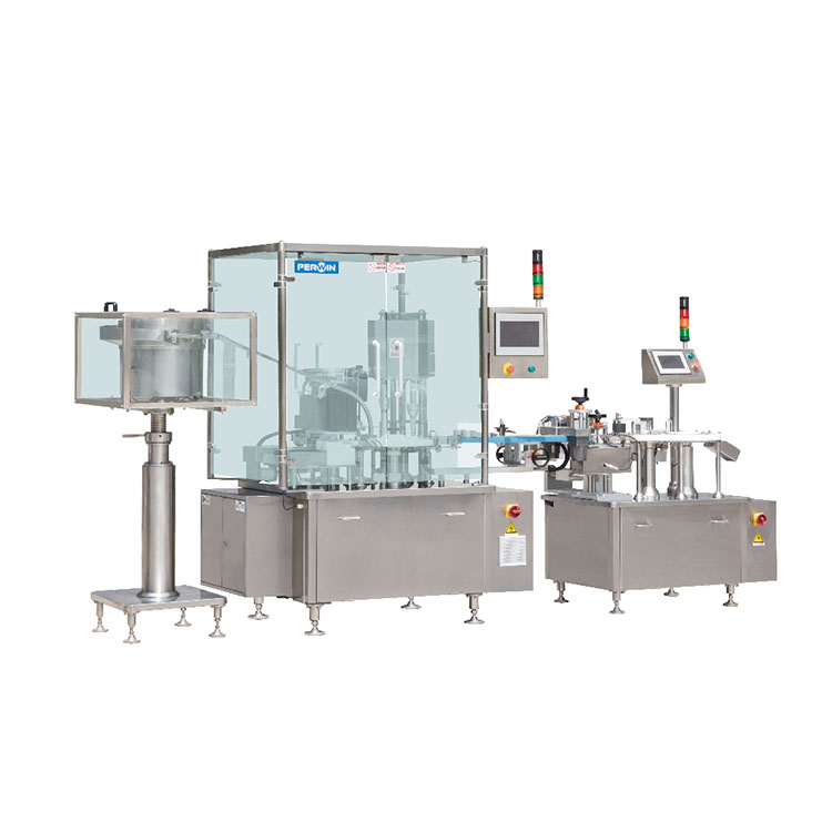 Double Head Aseptic 1Ml Automatic vial Rotary Liquid Filling Machine