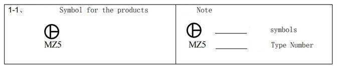 MZ5 105C 265V Positive Coefficient Thermistor Electronic Ballast Silicon Coating 1