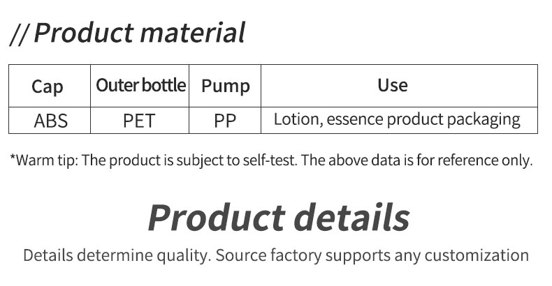 Customized 250ml PET Plastic Bottles Cosmetic Skin Care Spray Bottle