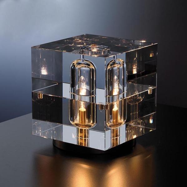 Luxury living room crystal decoration table lamp nordic personality designer
