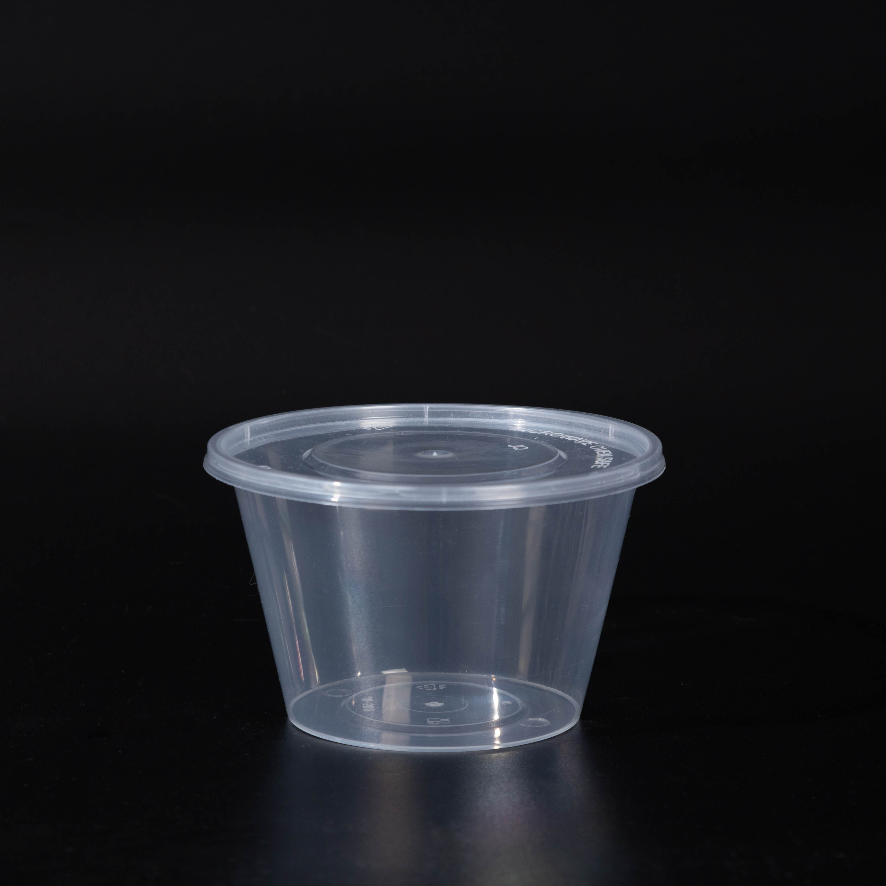 Custom Logo Printing PP Plastic Cup Clear Cold Drink Plastic Takeaway Cup